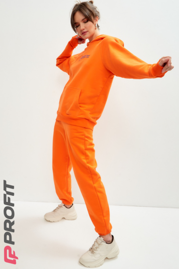 Спортивный костюм, оранжевый, ks.133.035