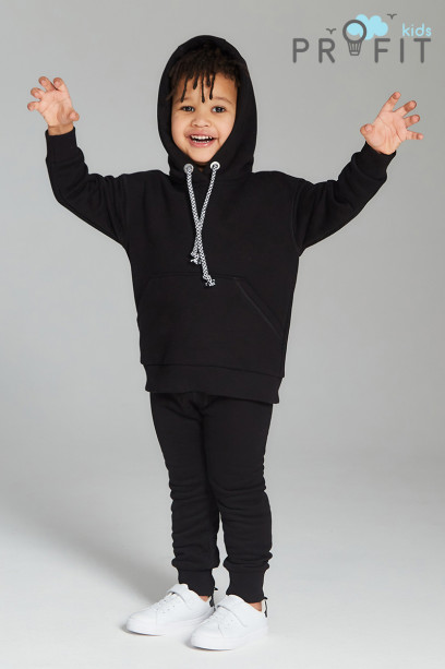 Спортивный костюм детский черный ksd.020.001