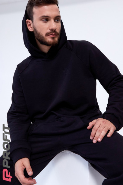 Спортивный костюм casual черный ksm.020.001