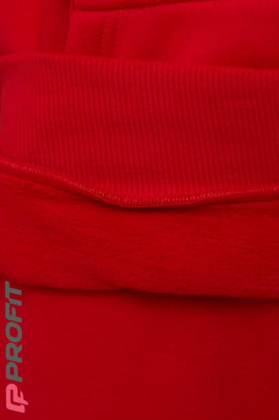 Спортивный костюм с начесом, цвет красный бархат ks.130.008
