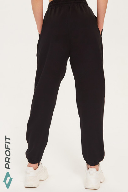 Спортивные штаны/джоггеры женские черные bp.070.001