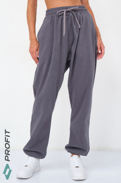 Тёплые брюки, серые, bp.012.003