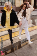 Худи женское OverSize белое sw.050.040