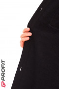 Куртка-рубашка черная с начесом rb.011.001