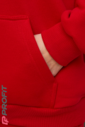 Спортивный костюм с начесом, цвет красный бархат ks.130.008