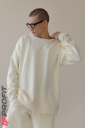 Комплект мужской, свитшот с шортами, цвет ваниль ksm.033.041