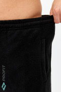 Мужские брюки утепленные, на флисе, черные, bpm.080.001