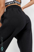 Спортивные штаны/брюки женские с начесом черные bp.071.001