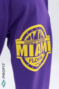 Широкие штаны Майами для танцев фиолетовые abp.011.057